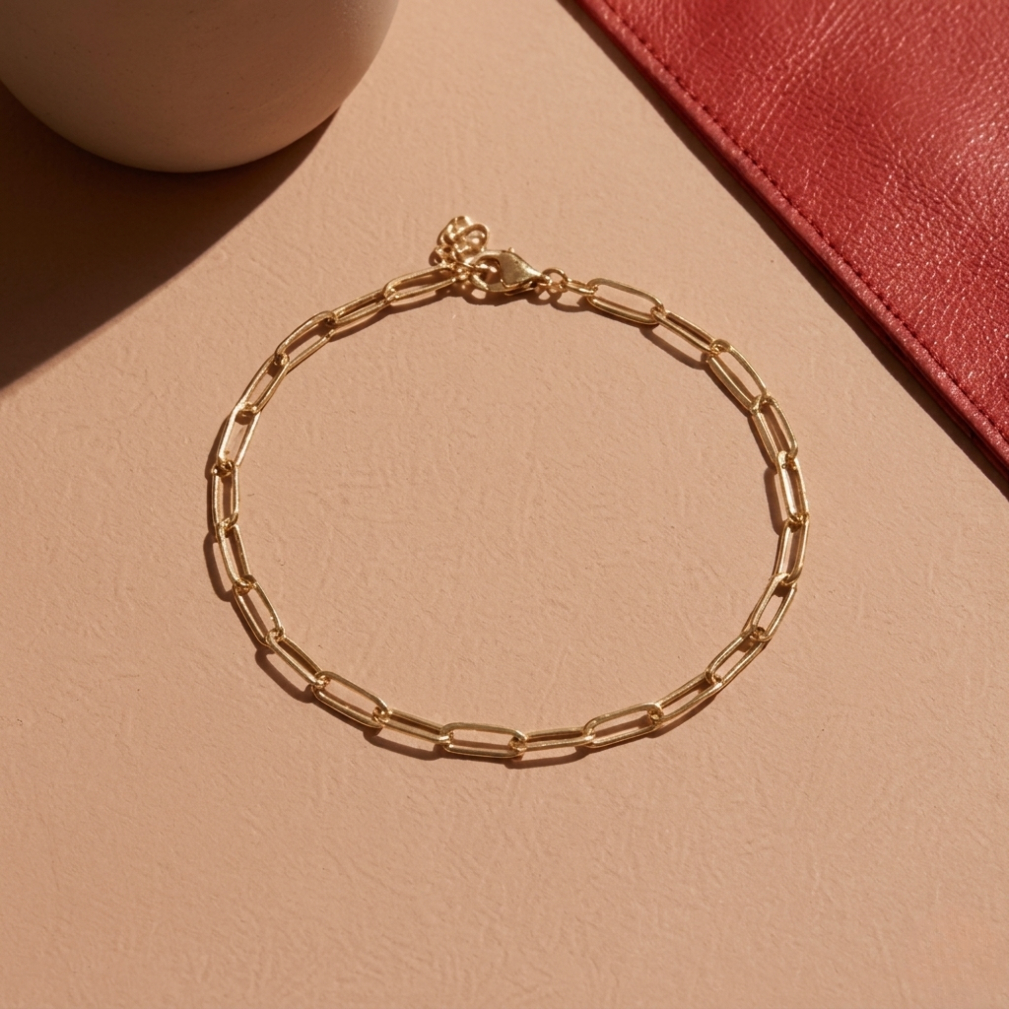 paperclip anklet